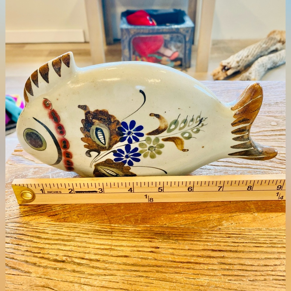 Vintage ceramic fish Handmade Mexico Collectible - Picture 6 of 15